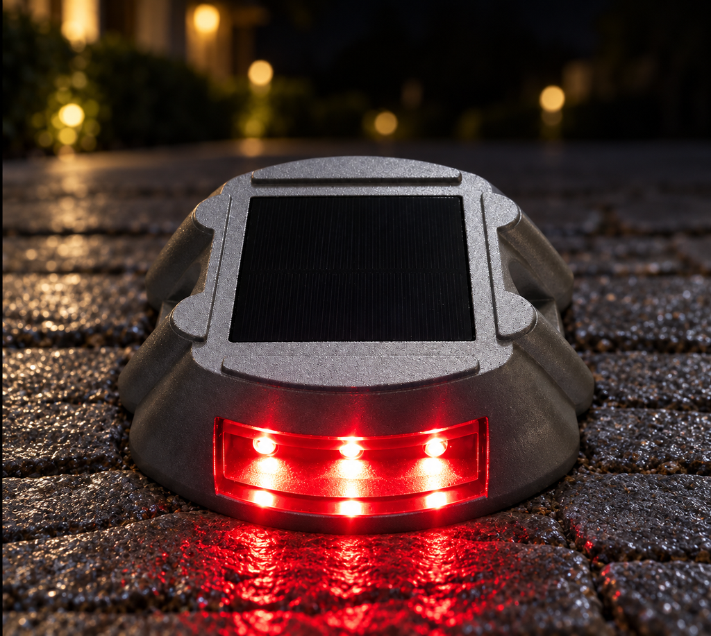 Solar LED Driveway Ground Light - Waterproof IP68
